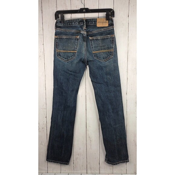Abercrombie Kids Size 14 The A&F Skinny Blue Denim Jeans Youth EUC - Picture 5 of 11